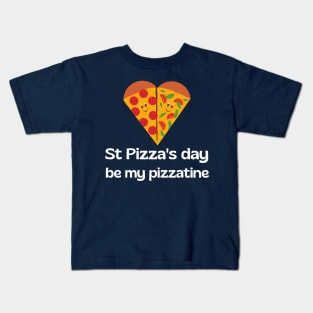 Pizza Valentine Kids T-Shirt